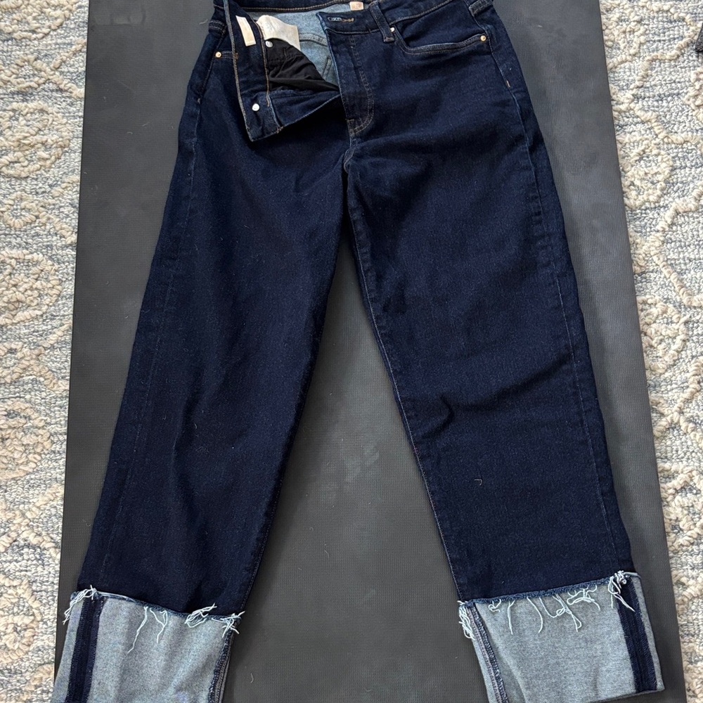 Kut from the Kloth Navy Ankle Jeans